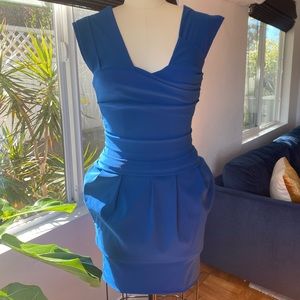 Unique Blue dress from Preen by Thornton Bregazzi